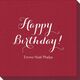 Darling Happy Birthday Linen Like Napkins Image 2 of 2