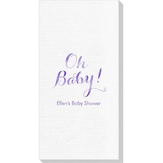 Elegant Oh Baby Deville Guest Towels