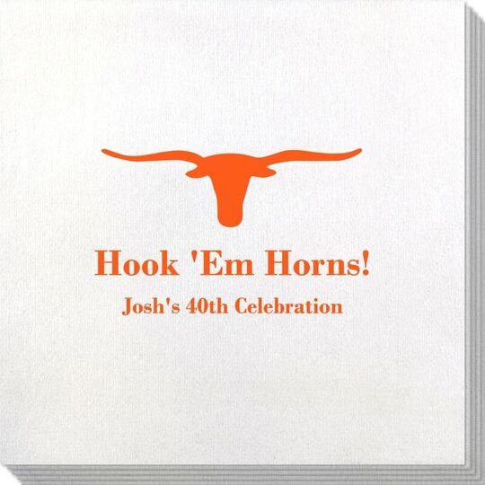 Longhorn Bamboo Luxe Napkins