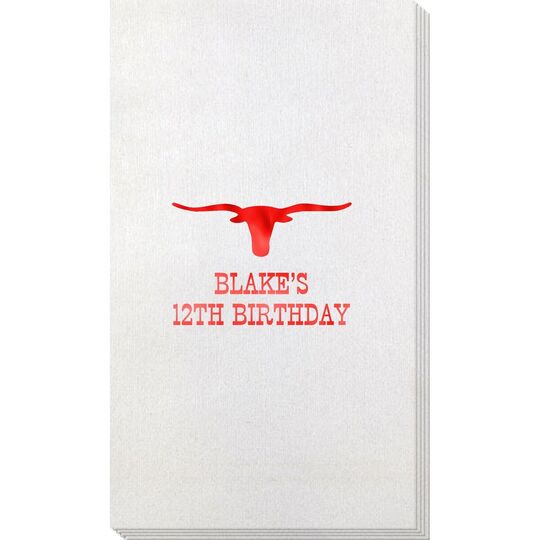 Longhorn Bamboo Luxe Guest Towels