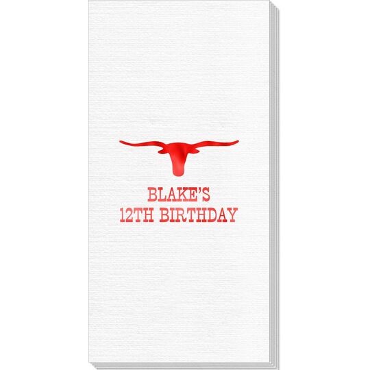 Longhorn Deville Guest Towels