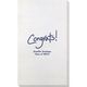 Fun Congrats Bamboo Luxe Guest Towels Image 1 of 3