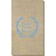 Floral Laurel Wreath Bamboo Luxe Guest Towels Image 3 of 5