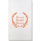 Floral Laurel Wreath Bamboo Luxe Guest Towels Image 5 of 5