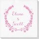 Floral Laurel Wreath Deville Napkins Image 1 of 5