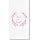 Floral Laurel Wreath Deville Guest Towels Image 1 of 5