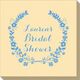 Floral Laurel Wreath Linen Like Napkins Image 4 of 5