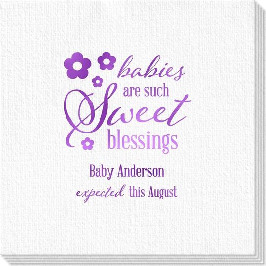 Sweet Blessings Deville Napkins