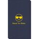 Sunglasses Emoji Linen Like Guest Towels Image 2 of 2