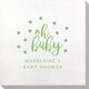 Confetti Dots Oh Baby Bamboo Luxe Napkins Image 1 of 3