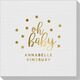 Confetti Dots Oh Baby Linen Like Napkins Image 3 of 3