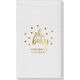 Confetti Dots Oh Baby Linen Like Guest Towels Image 3 of 3