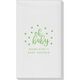 Confetti Dots Oh Baby Linen Like Guest Towels Image 1 of 3