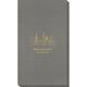New York City Skyline Bamboo Luxe Guest Towels Image 1 of 2