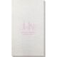 New York City Skyline Bamboo Luxe Guest Towels Image 2 of 2