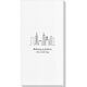 New York City Skyline Deville Guest Towels Image 1 of 2
