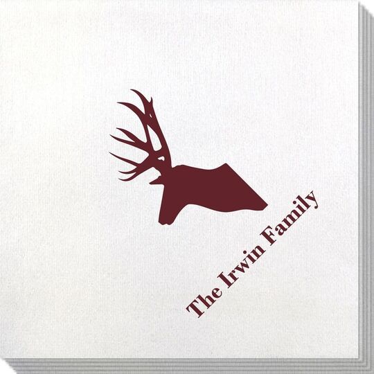 Deer Buck Bamboo Luxe Napkins