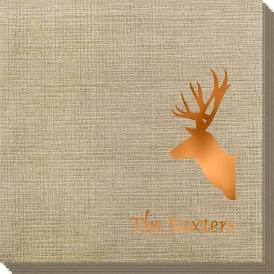 Deer Buck Bamboo Luxe Napkins