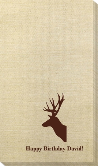 Deer Buck Bamboo Luxe Guest Towels