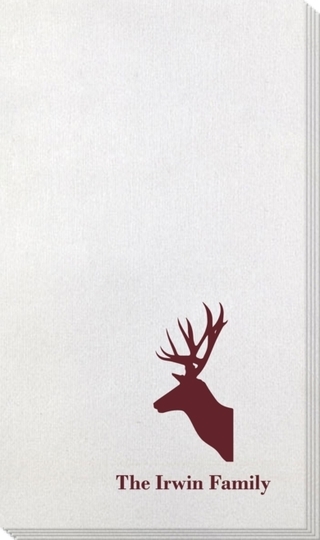 Deer Buck Bamboo Luxe Guest Towels
