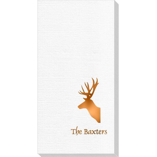 Deer Buck Deville Guest Towels
