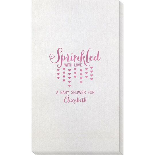 Sprinkled with Love Bamboo Luxe Guest Towels