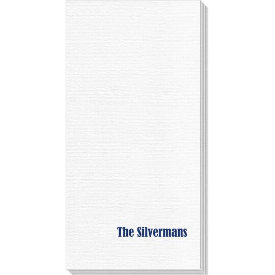 Your Name Deville Guest Towels