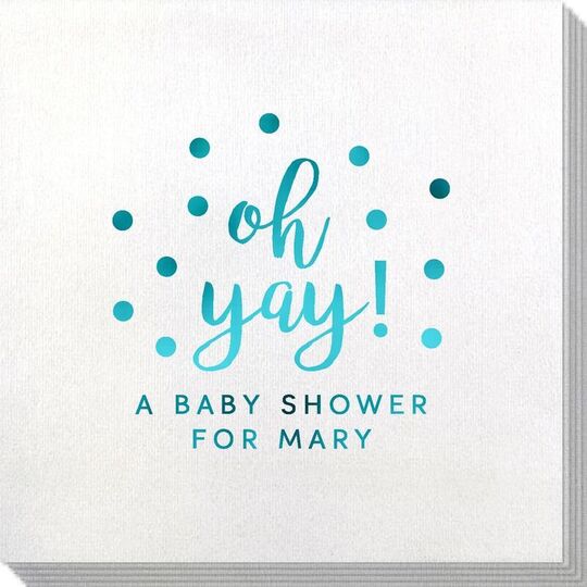 Confetti Dots Oh Yay! Bamboo Luxe Napkins