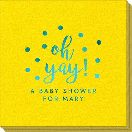 Confetti Dots Oh Yay! Linen Like Napkins