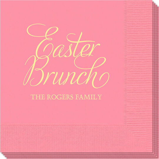 Easter Brunch Napkins