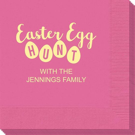 Easter Egg Hunt Napkins