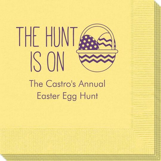 The Hunt Is On Napkins
