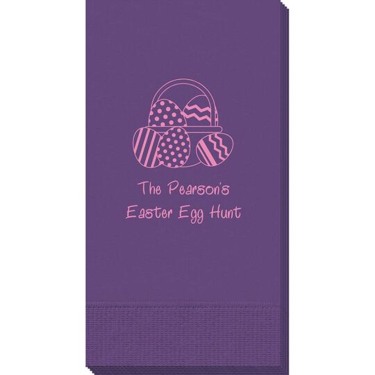 Easter Basket Guest Towels