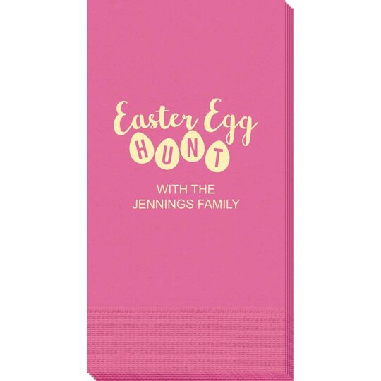 Easter Egg Hunt Guest Towels