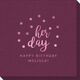Confetti Dots Her Day Linen Like Napkins Image 2 of 3