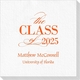 Classic Class of Graduation Deville Napkins Image 1 of 3