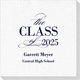 Classic Class of Graduation Deville Napkins Image 3 of 3