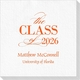Classic Class of Graduation Deville Napkins Image 1 of 3