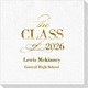 Classic Class of Graduation Deville Napkins Image 2 of 3