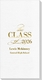 Classic Class of Graduation Deville Guest Towels Image 2 of 3