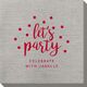 Confetti Dots Let's Party Bamboo Luxe Napkins Image 1 of 5