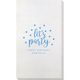Confetti Dots Let's Party Bamboo Luxe Guest Towels Image 4 of 5