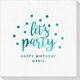 Confetti Dots Let's Party Deville Napkins Image 5 of 5