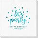 Confetti Dots Let's Party Deville Napkins Image 2 of 5