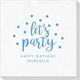 Confetti Dots Let's Party Deville Napkins Image 4 of 5