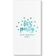 Confetti Dots Let's Party Deville Guest Towels Image 4 of 5