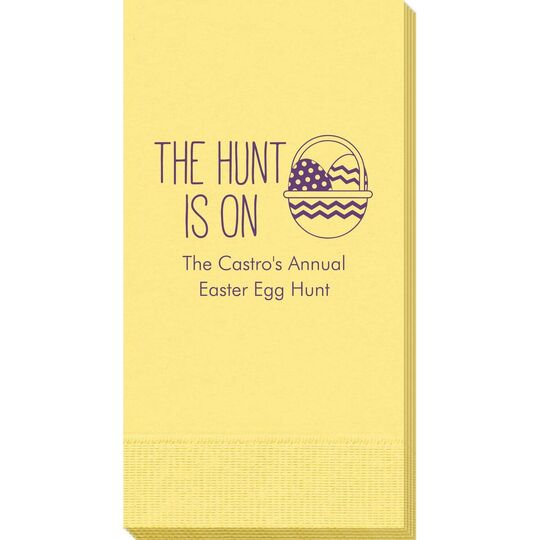 The Hunt Is On Guest Towels