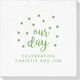 Confetti Dots Our Day Deville Napkins Image 3 of 4