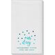 Confetti Dots Our Day Linen Like Guest Towels Image 4 of 4