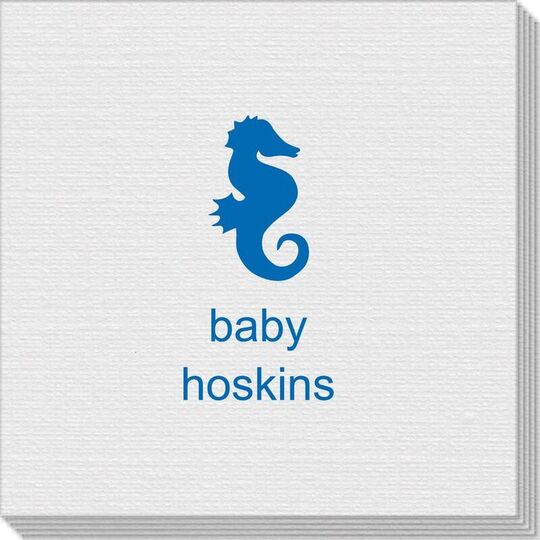 Seahorse Linen Like Napkins